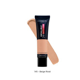 L'OREAL PARIS INFALLIBLE 24H MATTE COVER LIQUID FOUNDATION 145 ROSE BEIGE 30ML