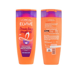 L'OREAL PARIS ELVIVE DREAM LONG STRAIGHT 72HRS STRAIGHTENING KERATIN SHAMPOO, LONG FRIZZY HAIR, 175ML