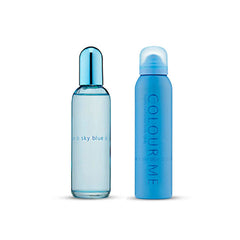 COLOUR ME SKY BLUE 100ML EDP + 150ML GIFT SET