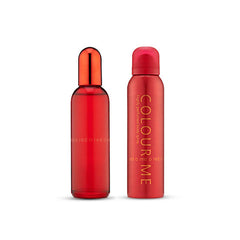 COLOUR ME RED 100ML EDP + 150ML BODY SPRAY GIFT SET