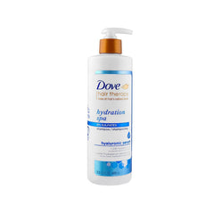 DOVE HAIR THERAPY HYDRATION SPA 0% SULFATES HYALURONIC ACID SHAMPOO, 400ML