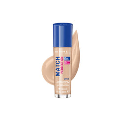 RIMMEL LONDON MATCH PERFECTION FOUNDATION 90 PORCELAIN