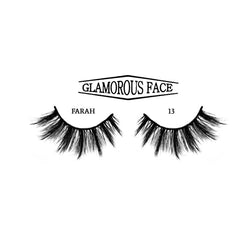 GLAMOROUS FACE FAUX MINK 3D EYELASHES 13 FARAH
