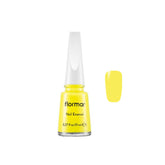 FLORMAR NAIL ENAMEL, 420 NEON YELLOW, 11ML