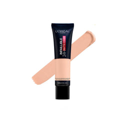 L'OREAL PARIS INFALLIBLE 24H MATTE COVER LIQUID FOUNDATION 155 NATURAL ROSE 30ML
