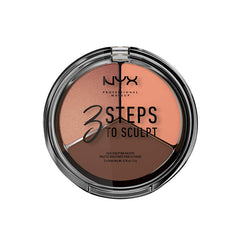 NYX 3 STEPS TO SCULPT FACE SCULPTING PALETTE DEEP