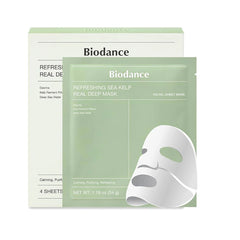 BIODANCE REFRESHING SEA KELP REAL DEEP SHEET MASK, 34G