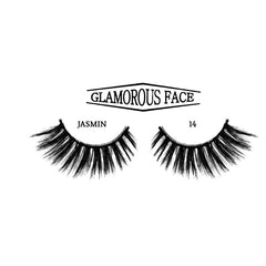 GLAMOROUS FACE FAUX MINK 3D EYELASHES 14 JASMINE