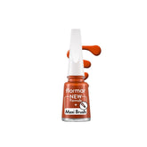 FLORMAR NAIL ENAMEL MAXI BRUSH 489 HOT SUN, 11ML