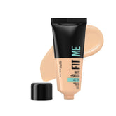 MAYBELLINE NEW YORK FIT ME MATTE+PORELESS 12H FOUNDATION – 105 NATURAL IVORY 30ML