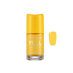 FLORMAR FULL COLOR NAIL ENAMEL, LEMONCELLO 8ML