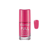 FLORMAR FULL COLOR NAIL ENAMEL,TICKLED PINK, 8ML