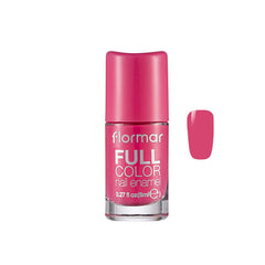 FLORMAR FULL COLOR NAIL ENAMEL,TICKLED PINK, 8ML