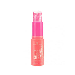 ESSENCE LIVE LIFE IN CORAL BLUSHLIGHTER STICK 01 GLOWIN CORALTASTIC 7G