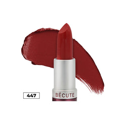 BECUTE NEW MAROON LIPSTICK 447