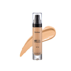 FLORMAR INVISIBLE COVERAGE SPF-30 HD FOUNDATION, 50 LIGHT BEIGE 30ML