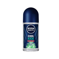 NIVEA MEN COOL KICK EXTRA DRY FREEZY GREEN DEODORANT ROLL ON 50ML