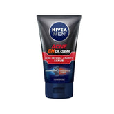 NIVEA MEN ACNE 8 HOURS OIL CLEAR ACNE DEFENSE+PURIFY CHARCOAL SCRUB,100ML