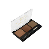 GLAMOROUS FACE 3 COLOR EYEBROW POWDER (A)