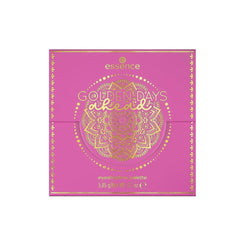Essence Golden Days Ahead Eyeshadow Palette, 9 Colors, Vegan 01 Livin' For Golden Drama, 5.85G
