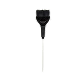 TINT BRUSHES WITH BUILT IN COMB FOR HAIR COLOR - COLOR BRUSHES FOR HAIR SALON (BLACK)