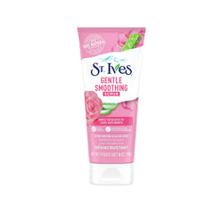 ST. IVES GENTLE SMOOTHING SCRUB ROSE WATER & ALOE VERA 170GM