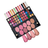 GLAMOROUS FACE 24 MAKHMALLY + 24 MATTE EYE SHADOWS + 9 BLUSH ON, HIGHLY PIGMENTED PRO EYE/FACE PALETTE