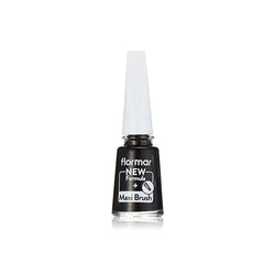 FLORMAR MAXI BRUSH NAIL, 313 BLACK MINIMALISM, 11ML