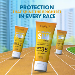 VINCE WHITENING SUNBLOCK SPF 35+ - 50ML