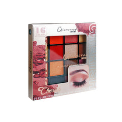 GLAMOROUS FACE 16 COLOR CHERISH EYESHADOW PALETTE (A)