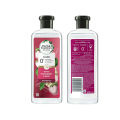 HERBAL ESSENCES BIO RENEW CLEAN WHITE STRAWBERRY & SWEET MINT SHAMPOO, 400ML