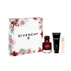 GIVENCHY L'INTERDIT ROUGE EAU DE PERFUM FOR WOMEN 3PCS GIFT SET