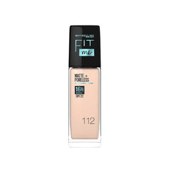 MAYBELLINE NEW YORK FIT ME MATTE + PORELESS 16H SPF 22 FOUNDATION, 112 NATURAL IVORY 30ML