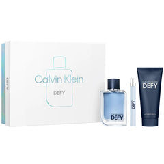 CALVIN KLEIN DEFY EDT GIFT SET 3 PCS
