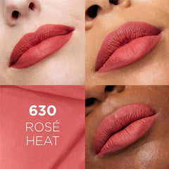 L’ORÉAL PARIS INFALLIBLE MATTE RESISTANCE LIQUID LIPSTICK, 630 ROSE HEAT - 5ML