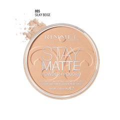RIMMEL LONDON STAY MATTE POWDER 005 SILKY BEIGE