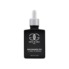 GLOW & GLEE NIACINAMIDE 10% + ZINC 1% SERUM, 30ML