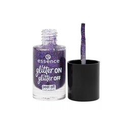 ESSENCE GLITTER PEEL OFF NAIL POLISH, 04 SPOTLIGHT ON 8ML