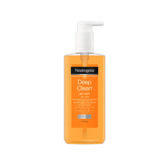 NEUTROGENA DEEP CLEAN GEL FACE WASH, SILICONE & OIL FREE, 200ML