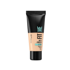 MAYBELLINE NEW YORK FIT ME MATTE+PORELESS 12H FOUNDATION – 105 NATURAL IVORY 30ML