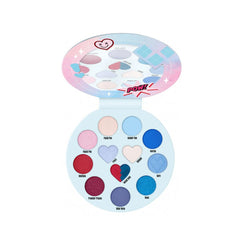 ESSENCE HARLEY QUINN EYESHADOW PALETTE, 12 SHADES, 02 MAD LOVE 10.2G