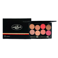 CHRISTINE PROFESSIONAL 8 COLOR BLUSH ON KIT 01