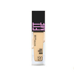 MAYBELLINE - FIT ME DEWY + SMOOTH LIQUID FOUNDATION SPF 30 - 120 CLASSIC IVORY 30ML