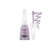 FLORMAR NAIL ENAMEL MAXI BRUSH & 464 LAVENDER LOVE, 11ML