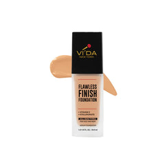 VI'DA NEW YORK FLAWLESS FINISH FOUNDATION, 350 LIGHT OAK
