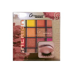 GLAMOROUS FACE 16 COLOR CHERISH EYESHADOW PALETTE (B)