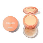 SHEGLAM INSTA-READY FACE & UNDER EYE SETTING POWDER DUO-SMOOTH SAND 7G