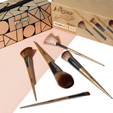 JustGold Beauty Wand Professional Makeup Brush Kit (10 Pcs)