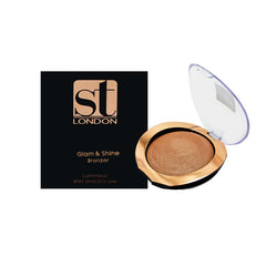 ST LONDON GLAM & SHINE BRONZER IN BRONZED
