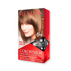 REVLON Colorsilk hair color, 50 Light Ash Brown